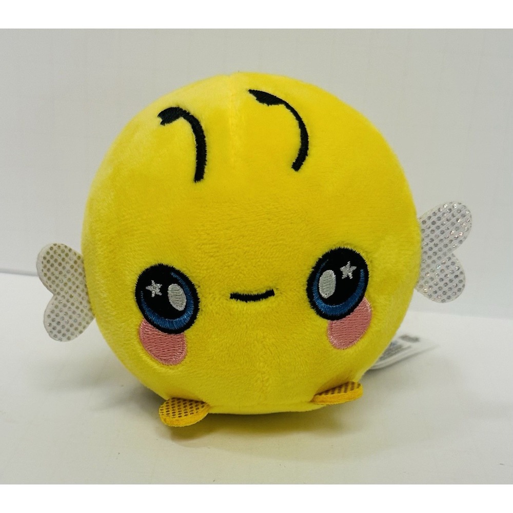 Squeezamals 4 Inch Bumblebee Slow Rise Plush‎ Yonce Yellow Black Bee 2018